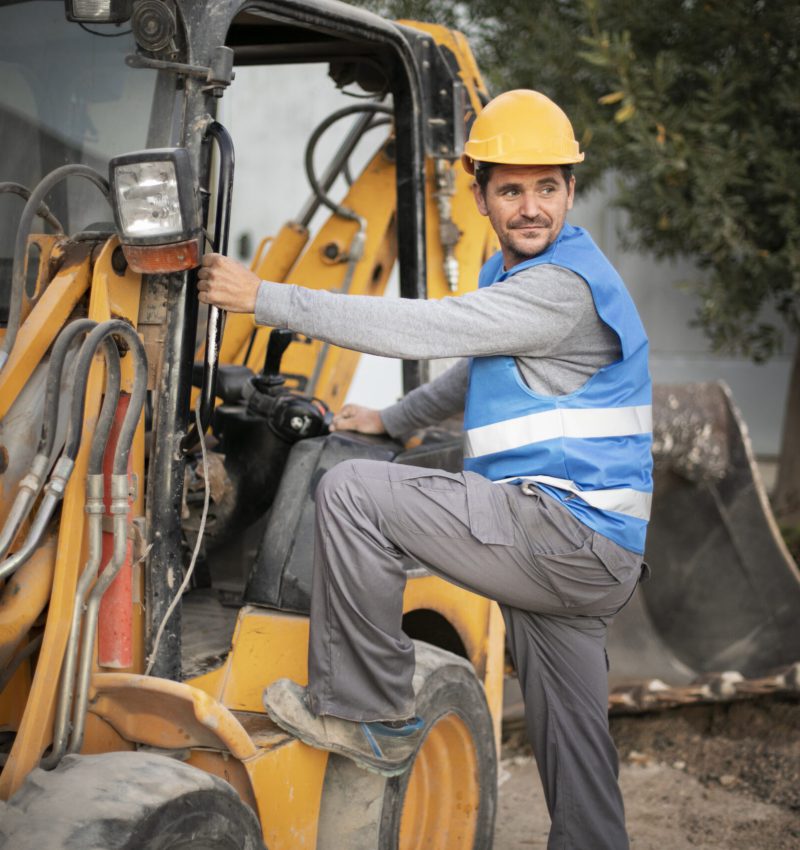 man-using-excavator-digging-day-light